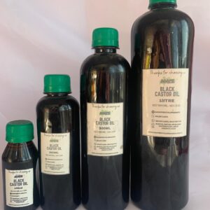Black Castor Oil, also called Jamaican Black Castor Oil
